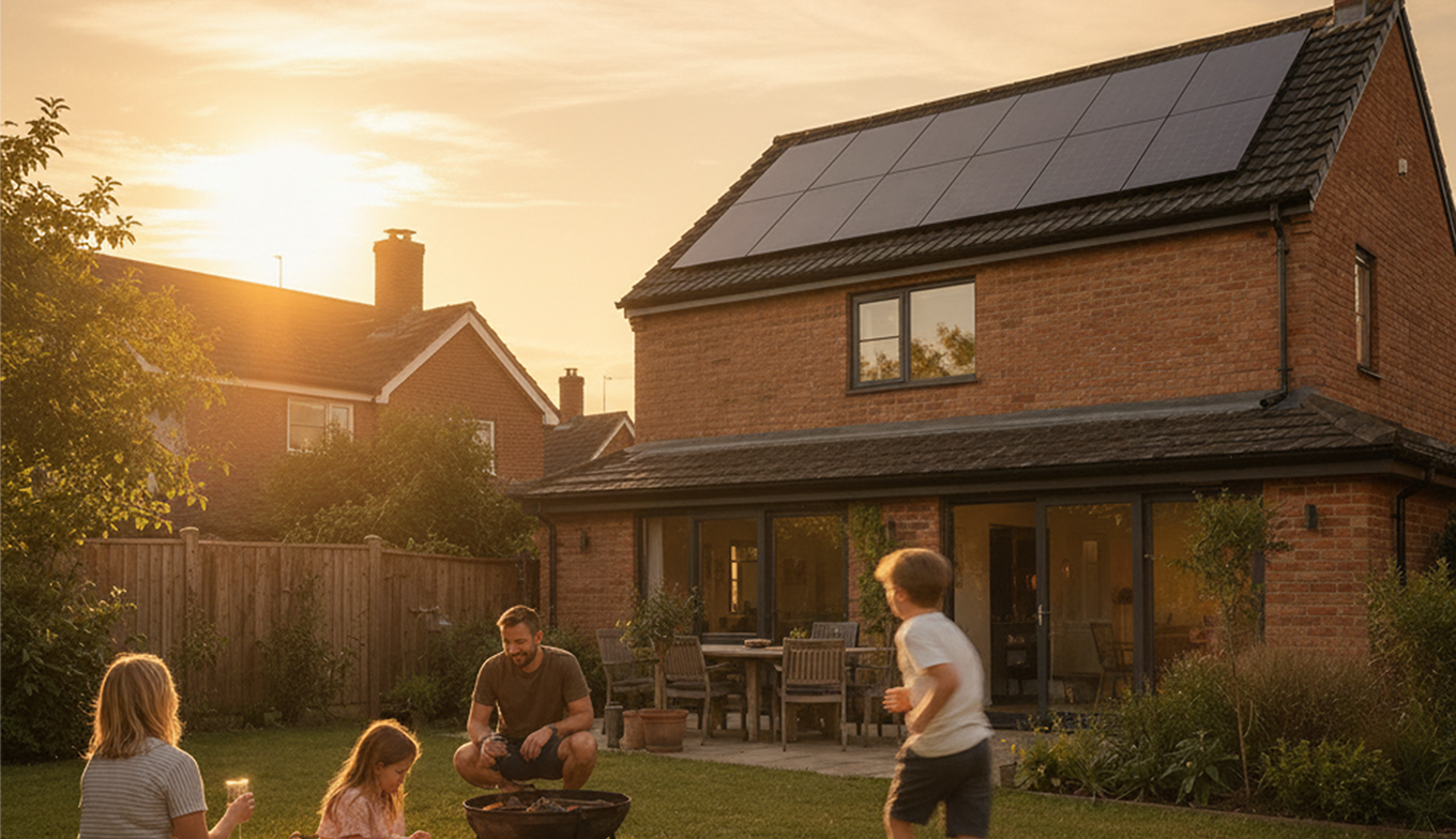 blog cover - solar energy UK household